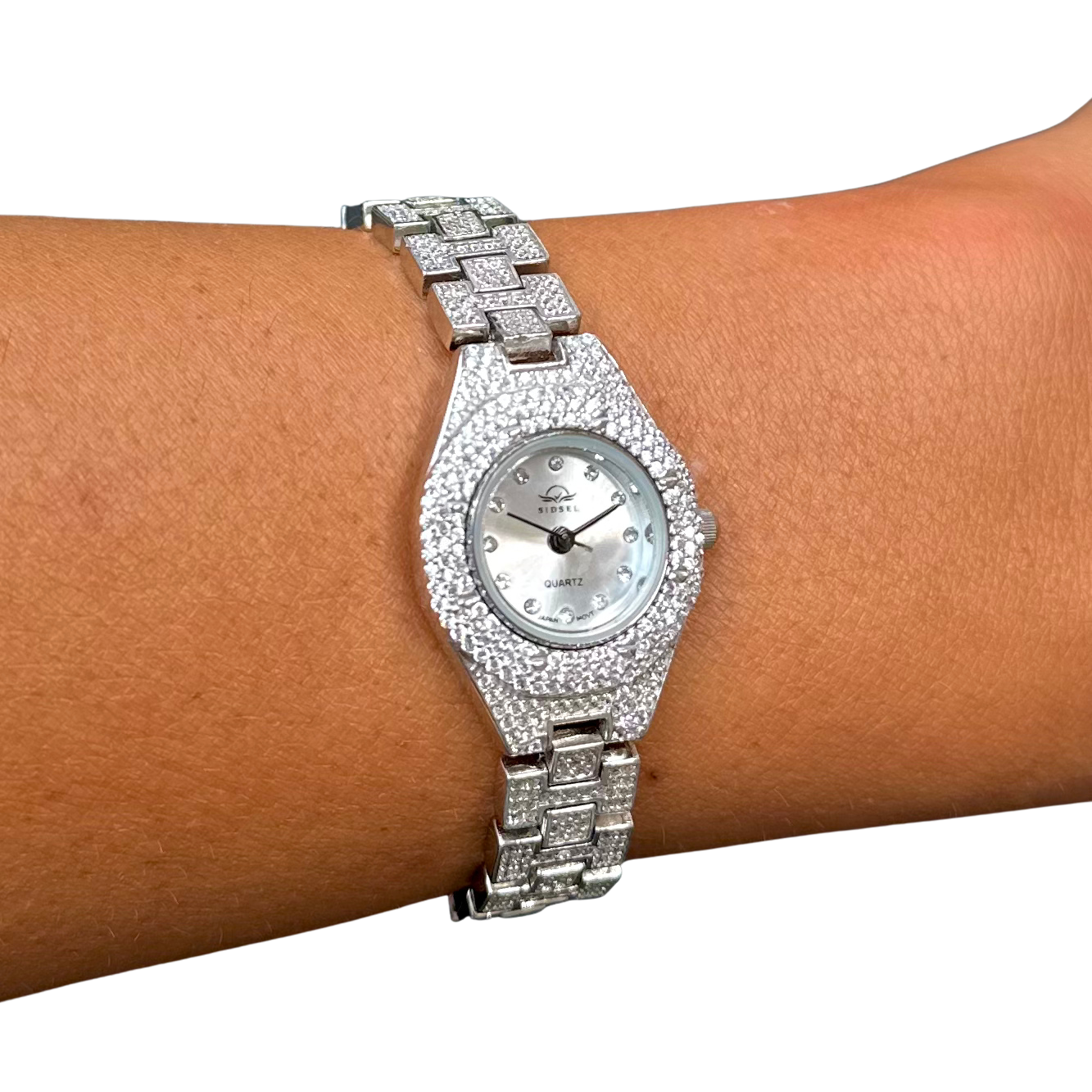 Ceas Silver Majesty din Argint 925 cu Cristale Zirconia 💎