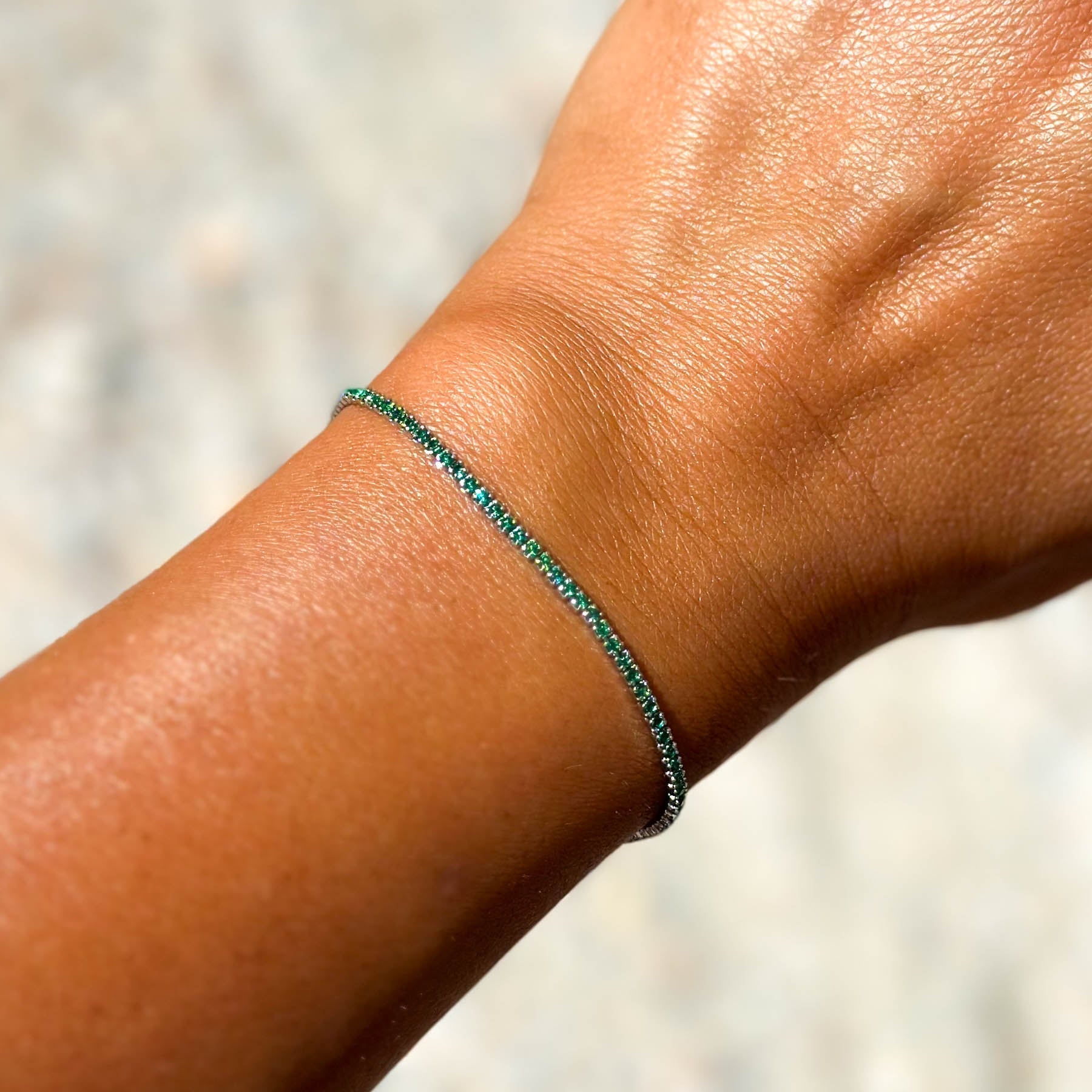 ✨ Brățara Tennis Argint925: Eleganța Mistică